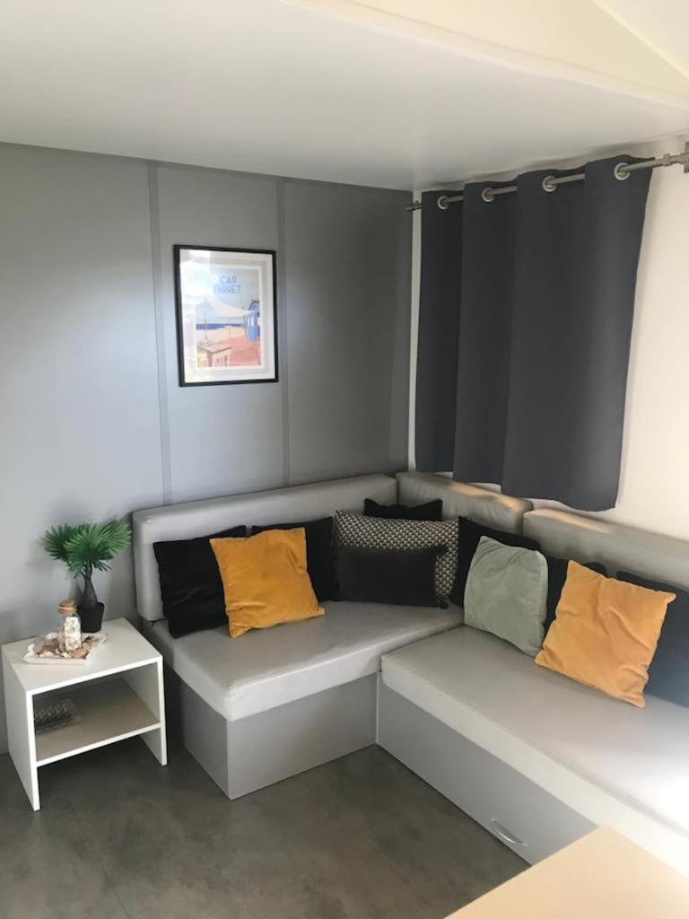 Mobilhome 6-8 Personnes Camping Les Viviers 4 Etoiles Cap Ferret Леж-Кап-Ферре Екстер'єр фото
